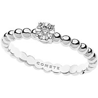 Anello Comete Donna Solitari in Oro bianco Diamante 0.06 Ct ANB1796 - ANB1796
